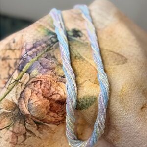 Iridescent Beaded Necklace